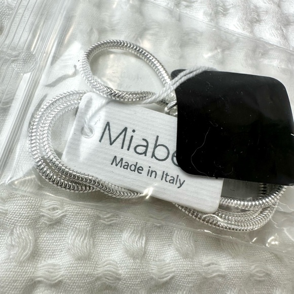 NWT Miabella Italian Snake Chain - Picture 1 of 5
